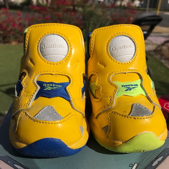 Reebok Shoes | Rare Limited Edition Despicable Me Minion Reeboks | Color: Yellow | Size: 5bb | Pm-74547299's Closet